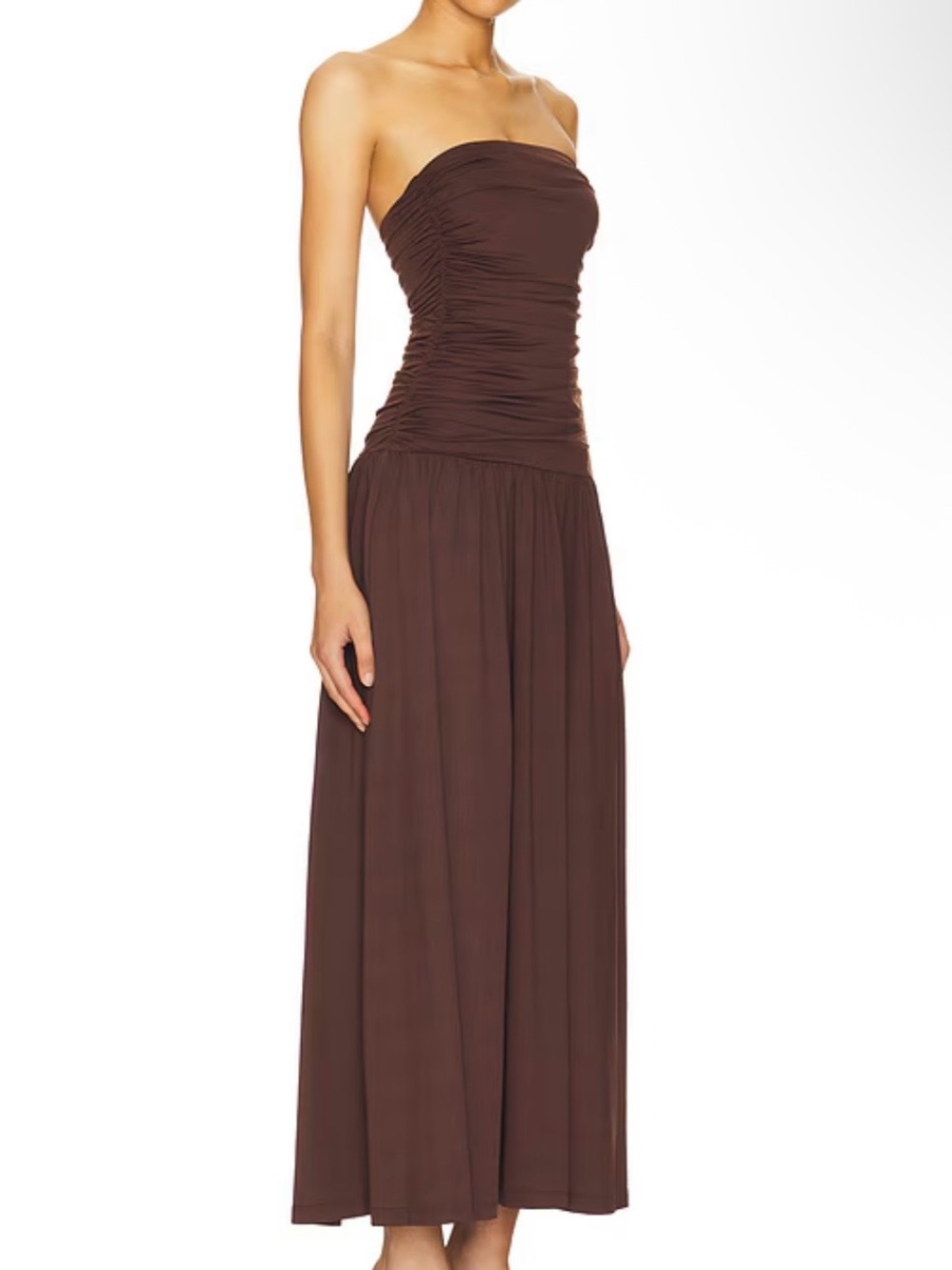 REVOLVE Strapless Brown Dress - Picture 2 of 5